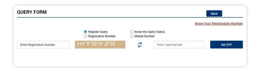 PM kisan helpdesk query from input